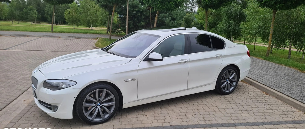 BMW Seria 5 cena 74900 przebieg: 192000, rok produkcji 2012 z Gołdap małe 781